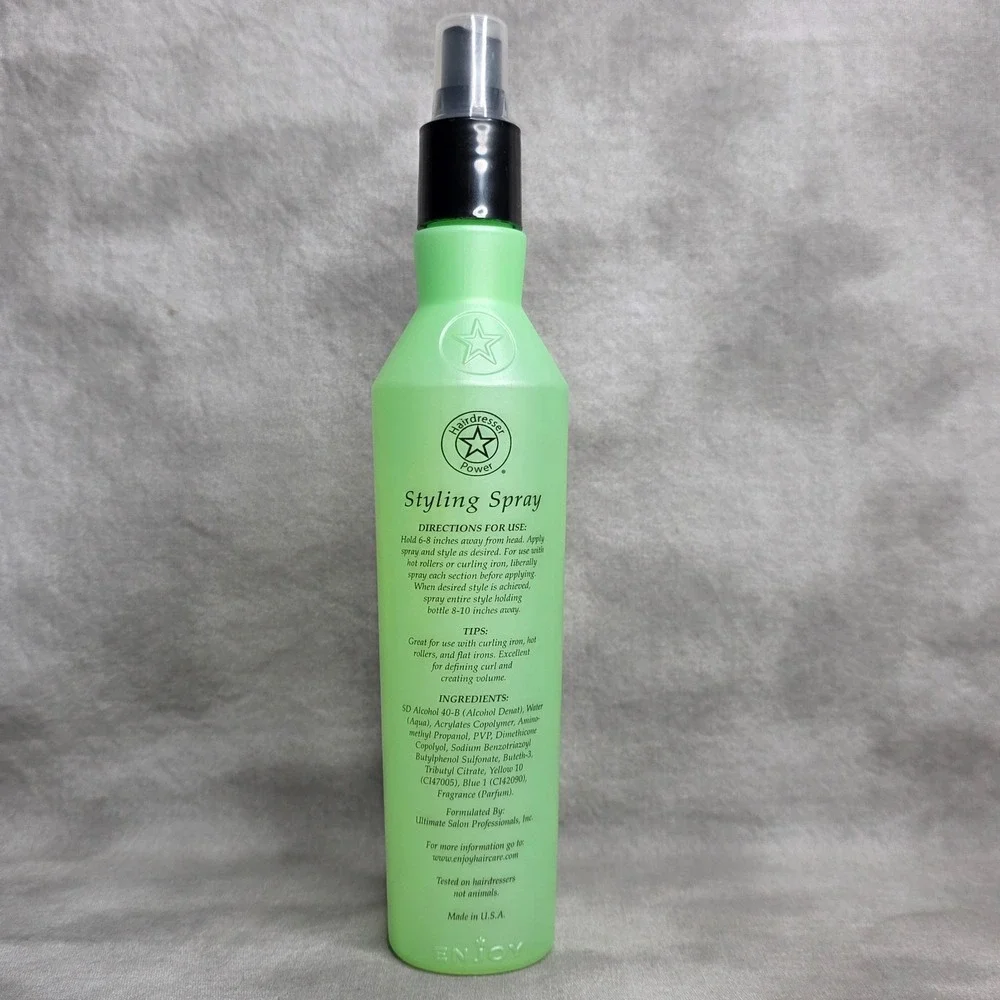 ENJOY Styling Spray, Firm & Flexible Hold, Thermal Protection,‎ Shine 10.1 fl oz